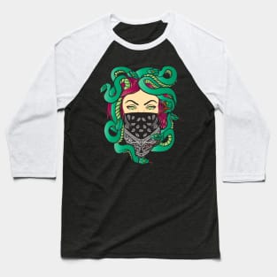 Madame Medusa Vintage Comic Baseball T-Shirt